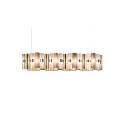 Slamp - La Lollo LED-riippuvalaisin, kultainen, 140 cm