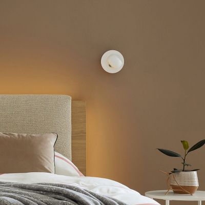 Musterring Cannon LED-seinävalaisin mattavalkoinen