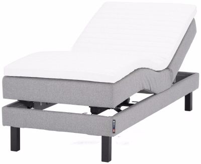 Unia Hopea moottorisänkypaketti 120x200 M HR35, wenge jalat, v.harmaa malmo new