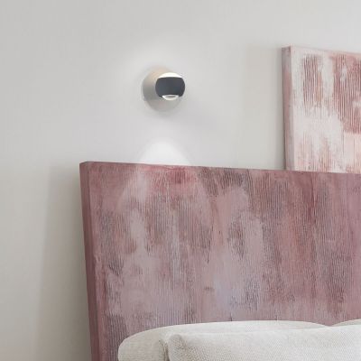 Musterring Cannon LED-seinävalaisin antrasiitti/harmaa