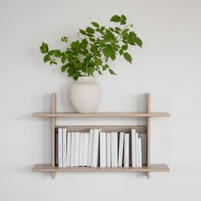 Rowico Home Westlock seinähylly 75x48 cm valkopesty tammi