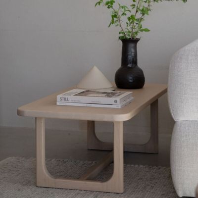 Rowico Home Driscoll sohvapöytä103x50 cm valkopesty tammi