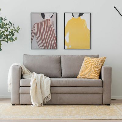 Veke Verona 2,5-istuttava vuodesohva kitti Soro 23 asiakaspalautus