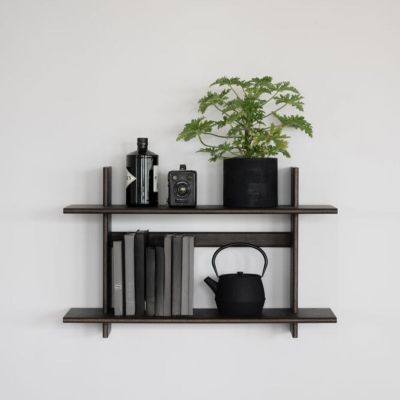 Rowico Home Westlock seinähylly 75x48 cm ruskea tammi