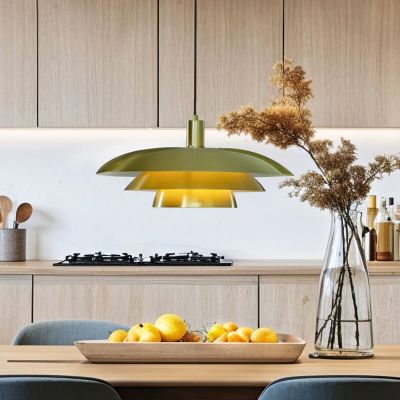 Aneta Lighting Epsilon riippuvalaisin Ø45 cm mattamessinki