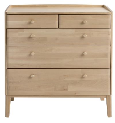 Kiteen Matinea matala lipasto 80x36x79 cm lakattu koivu