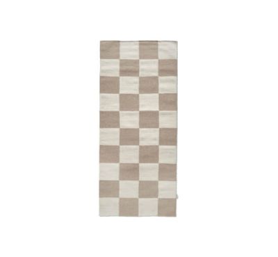 Classic Collection Square käytävämatto valkoinen/luonnonvärinen