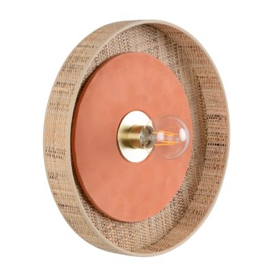 MARKET SET - Portinatx seinävalaisin terrakotta, Ø40cm