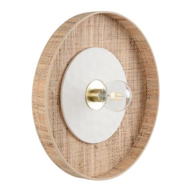 MARKET SET - Portinatx seinävalaisin valkoinen, Ø50cm