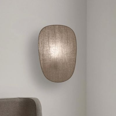 MARKET SET - Screen 70 seinälamppu, korkeus 40 cm, juuttikangas