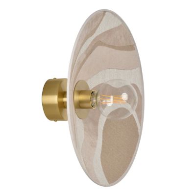 MARKET SET - Sonia Laudet seinälamppu Ø40cm malakiitti hiekka