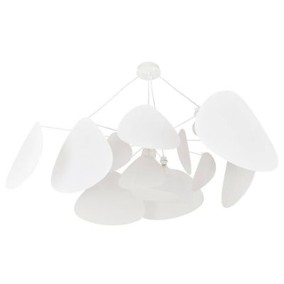 MARKET SET - Screen XXL riippuvalo, 90 cm, valkoinen, paperi