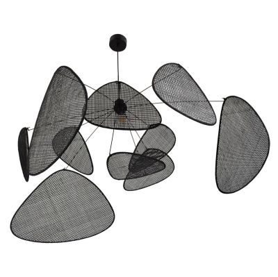 MARKET SET - Screen XL riippuvalaisin, 60 cm, musta, rottinki