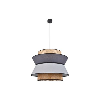 MARKET SET - Singapour XL -riippuvalaisin, vaaleanharmaa/antrasiitti