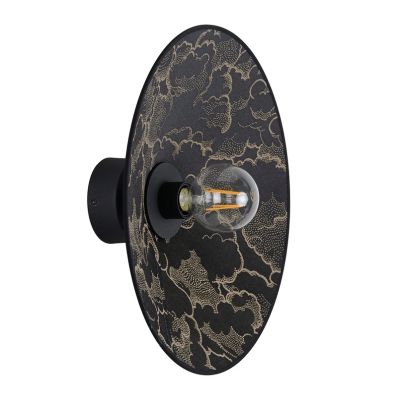 MARKET SET - Gatsby seinävalaisin kumo musta Ø 40 cm