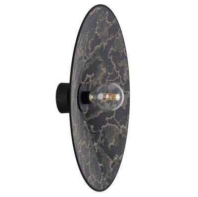 MARKET SET - Gatsby seinävalaisin kumo musta Ø 60 cm