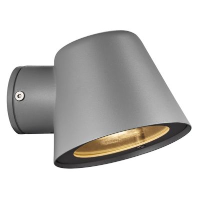 Nordlux - Aleria ulkoseinävalaisin, alumiini, harmaa