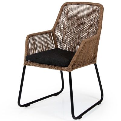 Brafab, Midway käsinojallinen tuoli luonnonvärinen/musta Brafab