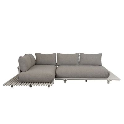 Cane-line, Sticks kulmasohva Alu/light brown