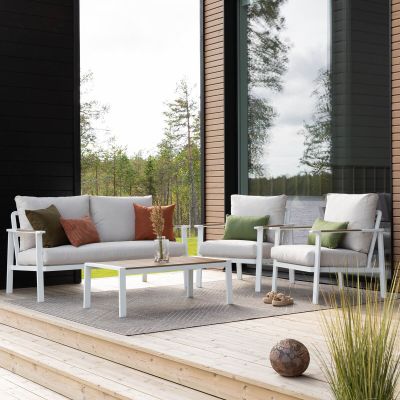 Veke Lakeus sohvaryhmä valkoinen/hiekka