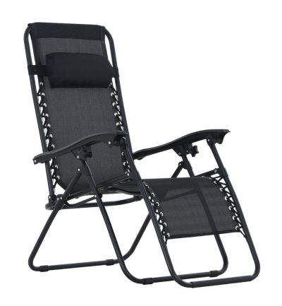 Veke Texas aurinkotuoli musta