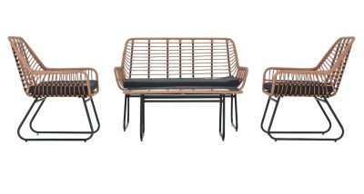 Veke Stockton sohvaryhmä luonnonväri/musta