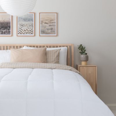 Veke Pouta päiväpeitto 210x260 cm valkoinen