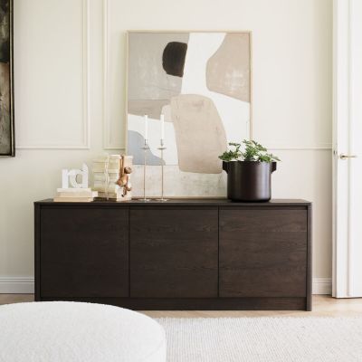 Rowico Home Melstone senkki 180x40x70 cm ruskea tammi