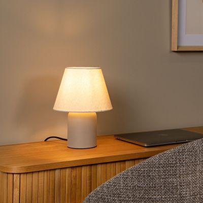 Lucide Macia pöytävalaisin kerma