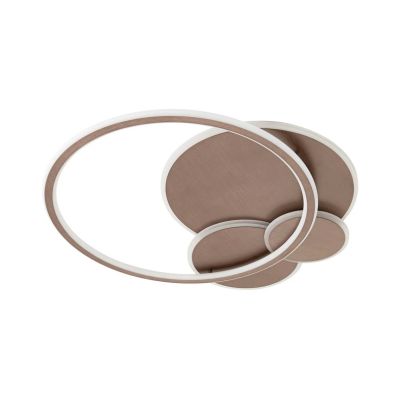 Lucande - Circulo LED-kattovalaisin CCT himmennettävä ruskea