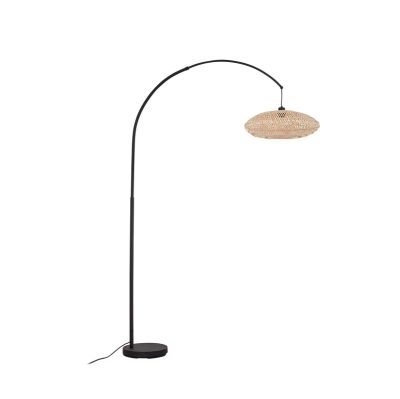 Lindby - Solvian kaarivalaisin bambu musta/luonnonväri