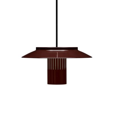 Pholc - Lille 24 riippuvalo, tummanpunainen, alumiini, Ø 24 cm