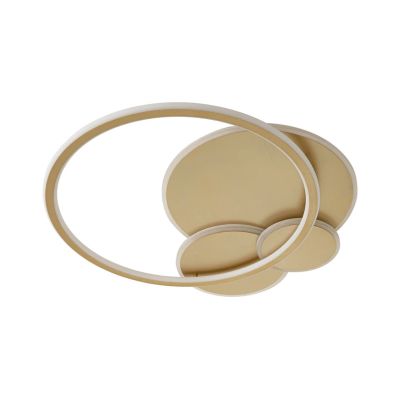 Lucande - Circulo LED-kattovalaisin Ø 60 cm kultainen himmennettävä