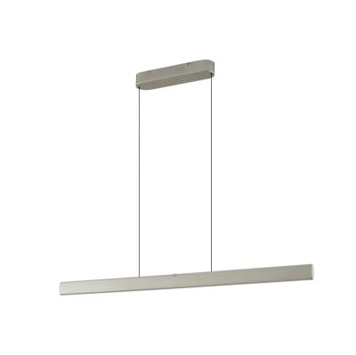 Lucande - Arvon LED-riippuvalaisin, alumiinivärinen, 117 cm, CCT
