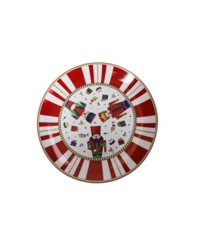 Newport Julien Serving Plate Red/White