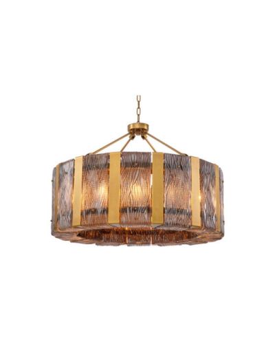 Eichholtz Elysian kattokruunu antiikkimessinki