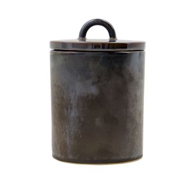 House Doctor - Tallic säilytyslaatikko ruskea musta 2 kpl