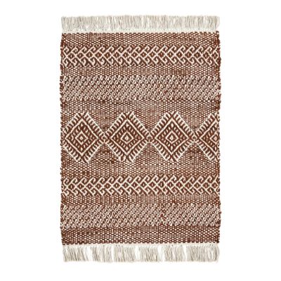 House Doctor - Ethnic-matto, ruskea juutti, pituus 90 cm –