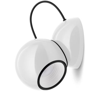 Stilnovo - Gravitino LED-seinävalaisin, valkoinen, kääntyvä