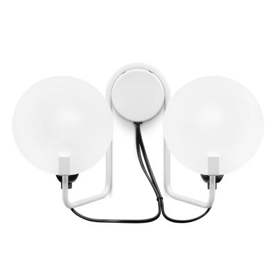 Stilnovo - Bugia LED-seinävalaisin, valkoinen, 2-lamppuinen