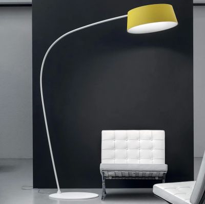 Stilnovo - Oxygen FL1 LED-kaarilamppu, korkeus 194 cm säädettävissä