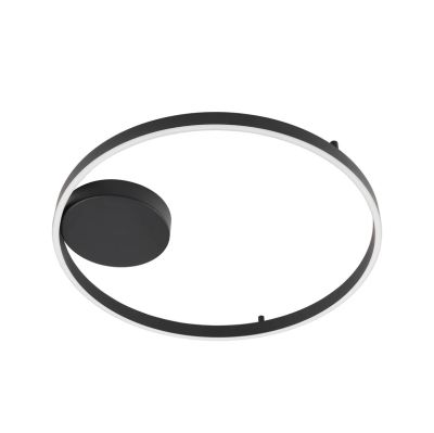 Lucande - Moise Smart LED-kattovalaisin, musta, CCT, Tuya