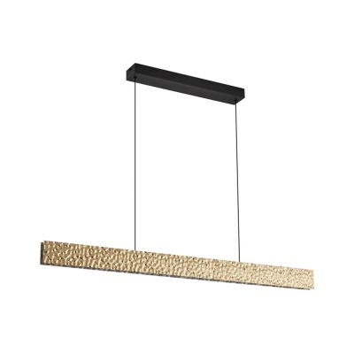 Lucande - Nivara LED-riippuvalaisin 117 cm metalli kulta