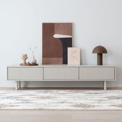 Ranua by Veke Taika tv-taso 174 greige, asiakaspalautus