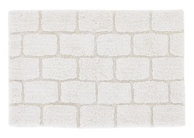 Veke Kivikko kylpyhuonematto 60x90 cm valkoinen