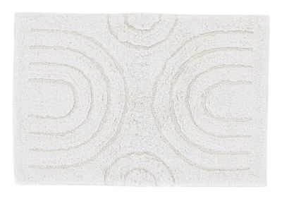 Veke Kaari kylpyhuonematto 60x90 cm valkoinen