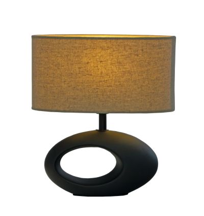 Aneta Lighting Olina pöytävalaisin musta/ruskea