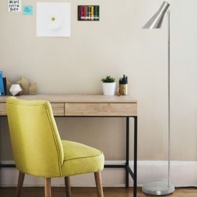 Noortrade Emil lattiavalaisin harjattu teräs