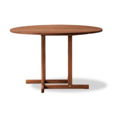 Fredericia Furniture BM80 Mogensen Shaker Table pöytä Ø120 cm Savustettu öljytty tammi