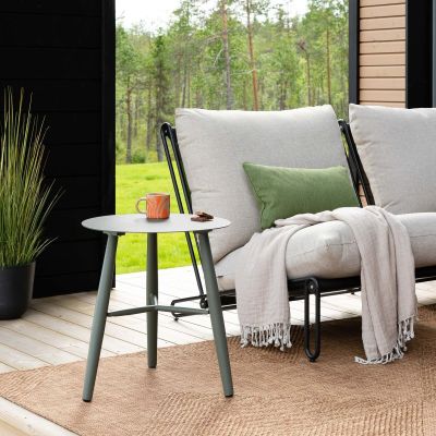 Brafab Vannes pyöreä sohvapöytä Ø45 cm sammal, kuvausmalli